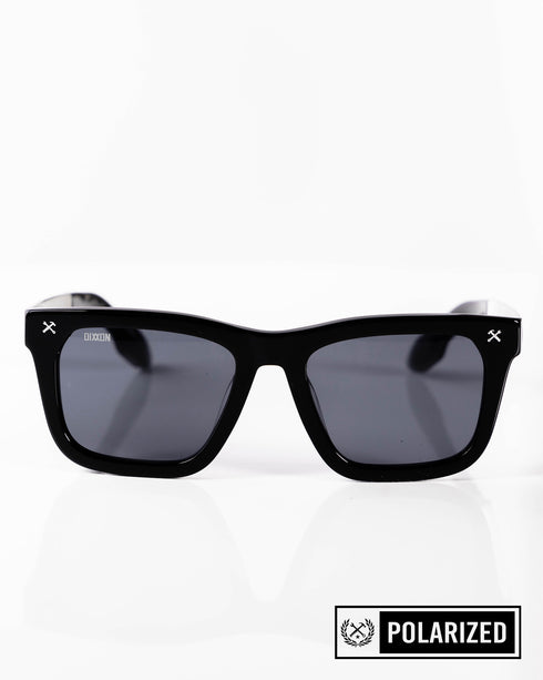 ANVIL METAL POLARIZED SUNGLASSES - BLACK/GREY